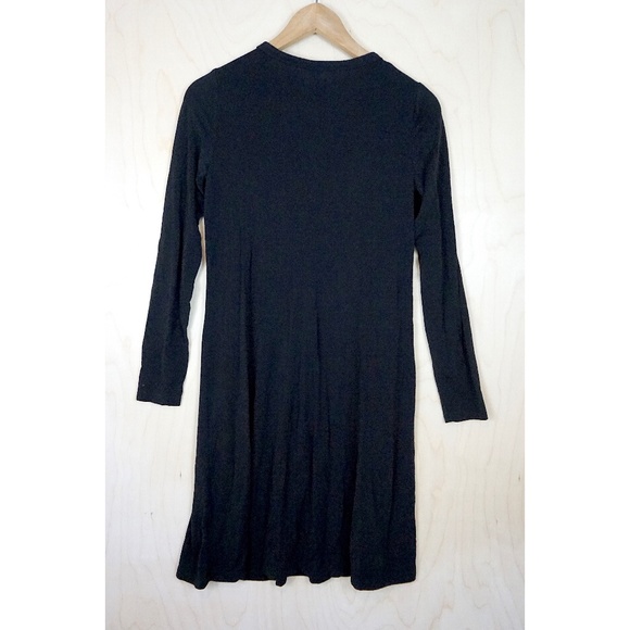 GAP U-Neck Swing Dress in Black - Picture 5 of 6